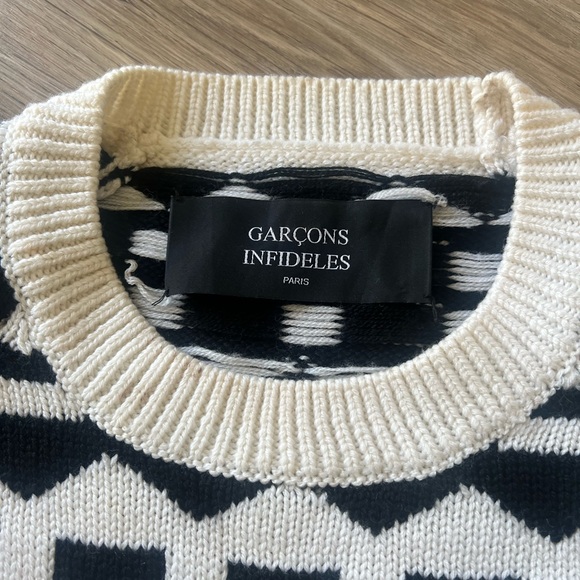 Garçons Infidèles Winter Pattern Sweater - Picture 9 of 10